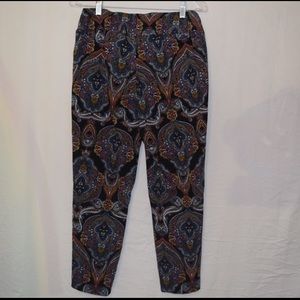 Jules and Leopoldo Paisley Capris